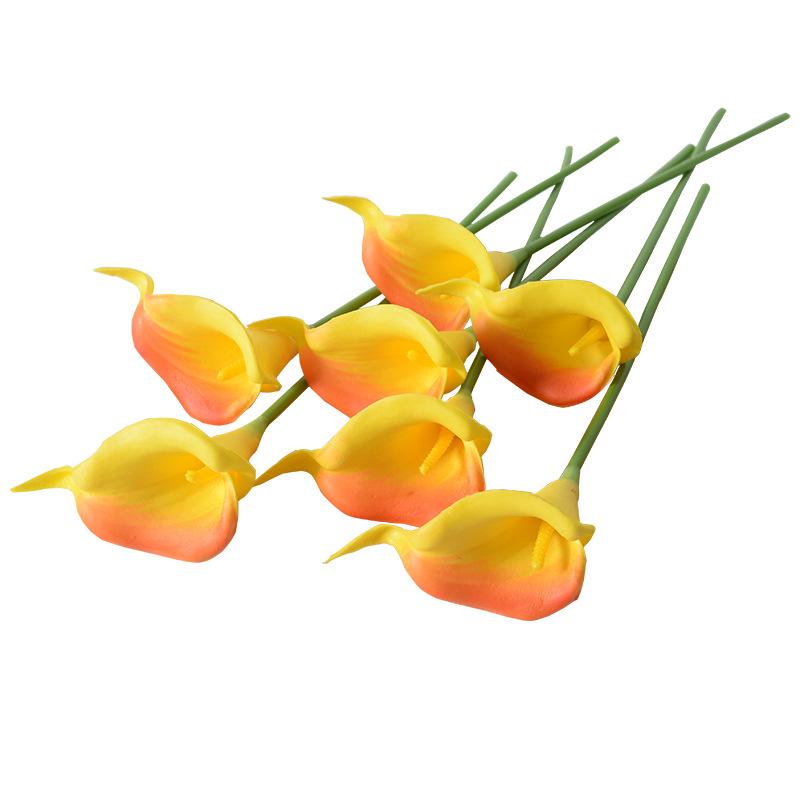 Calla Lily Fiore artificiale per la decorazione della casa, ornamenti per matrimoni
