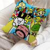 Classic T-Tamagotchi Cut Friend Game Pillow Covers Cartoon Sofa Decorative Home Double-Sided Printing Short Plush Cute Cushion