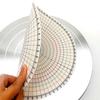 26cm Fai da te Argilla Circolare Divisore Circolare Calibro Equivalente Ceramica Sottosmalto Pad Ausiliario Strumenti per Pittura su Argilla