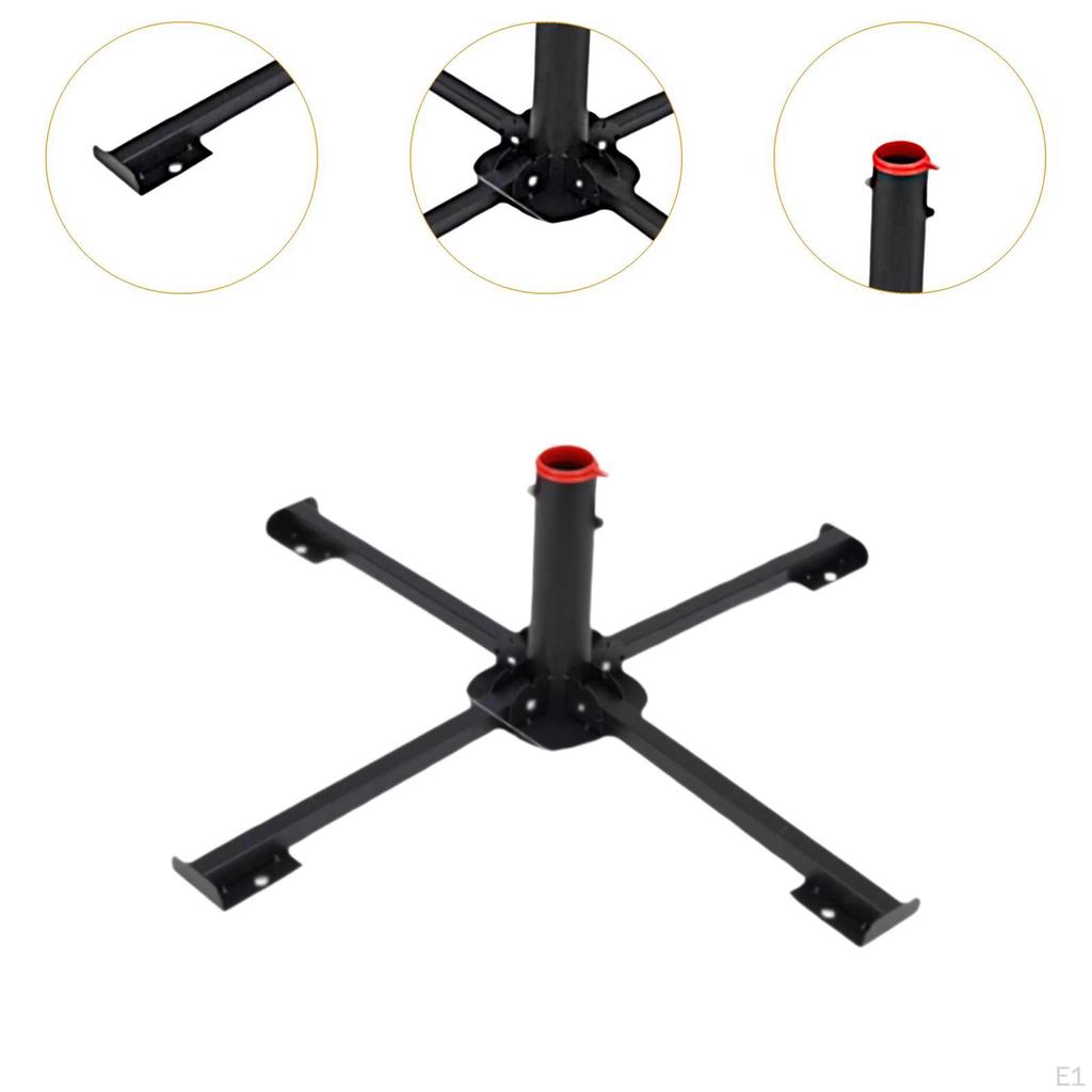 Xmas Tree Stand Base Replacement Holiday Beach Foldable Christmas Folded 38x15cm