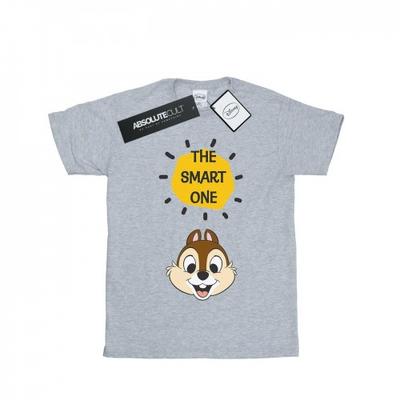 Womens/Ladies Chip N Dale The Smart One Cotton Boyfriend T-Shirt