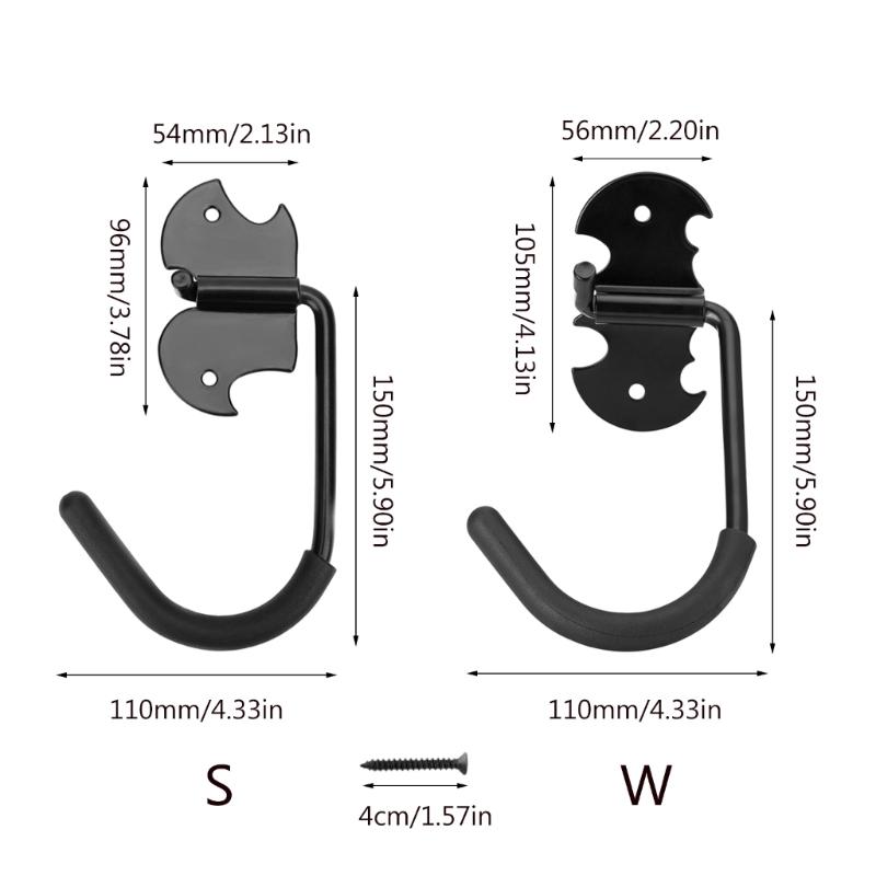 Bike Storage Foldable Cycle Bike Hanger Rack Wall Rack Garage Road Bike Bracket