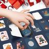 Yousheng Christmas Advent Calendar 2025 Cartoon Animal Car Shapes Countdown Calendar Battery-Free Pull-Back Cars Educational Toy