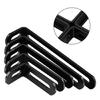Professional Grade 90 Degree Double Slot Brackets for Structural Support In Renovations Projects