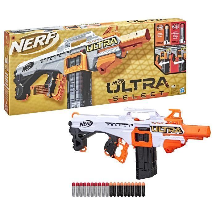 Blaster à fléchettes - NERF - Ultra Select - Distance et précision - 20 fléchettes incluses