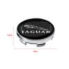 4pcs 60mm Car Vossen Wheel Center Hub Cap Car Rims Dust-proof Cover Hubcapss For Jaguar XF XE XJ XJ8 F Pace X Type F Type Necklace Tijera Ropa Llavero