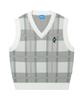 Ucla Check Sweater Vest [Ivory](Uz3Ve30_22)