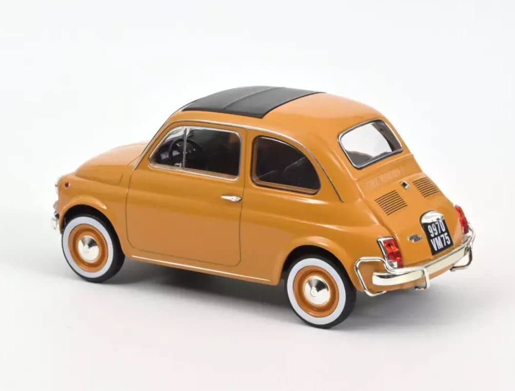 NOREV Scale Fiat 500 L 1969 Cinquecento FIAT 500 L POSITANO YELLOW 187775 1/18