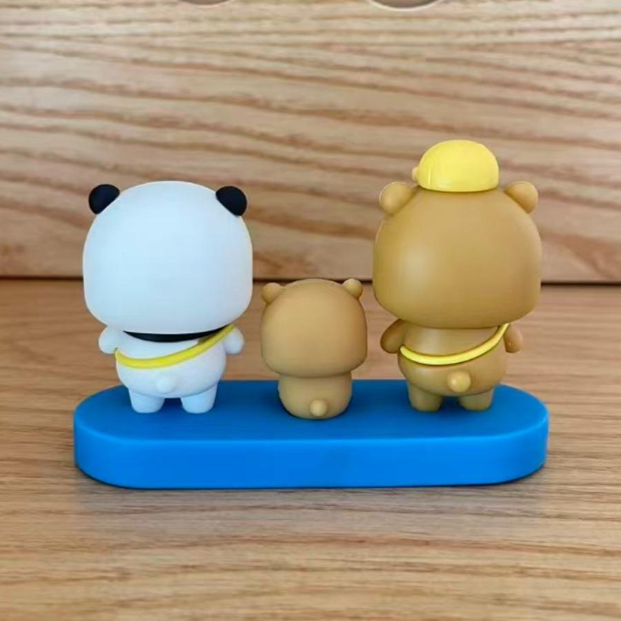 Ornamente de birou Kawaii Bubu Dudu Accesorii auto Decorațiuni pentru casă Figurine anime Urs panda Yier Decor pentru casă Figurine de desene animate