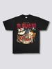 Koci Panda Japoński RaKoszulka z Nadrukiem Unisex Miękki Szykowny T-shirt 100% Bawełna Ubrania Codzienny Luźny Pulower 2025 Lato Nowe Modne Topy
