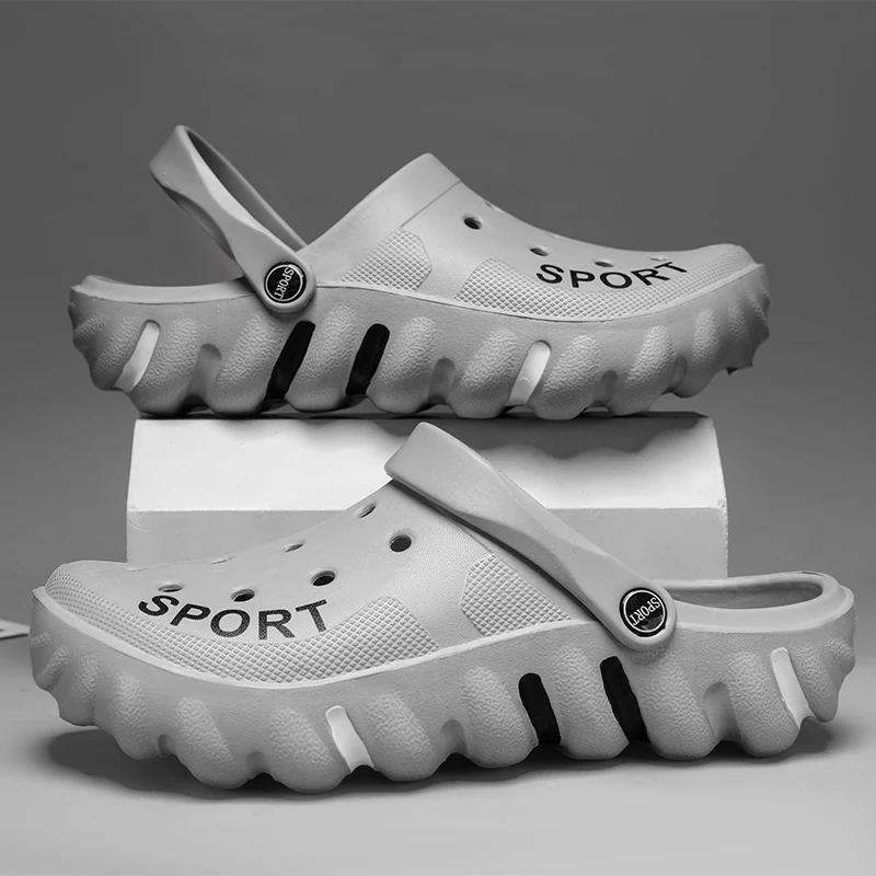 Fashion Men Slipper New Design Summer Shoes Beach Indoor House Sneaker Korea Style Casual Sport Slipper Sandals Men Clogs Shoes