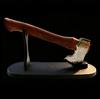 Exquisite Mini Axe Desktop Ornament and Pencil Sharpener with Wooden Handle