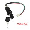 50cc-250cc Quad 4 Wheeler ATV Ignition Switch For Suzuki Dirt Pit Bike Fit Honda Motorcycle Wire Start Switch Door Locks 2 Key