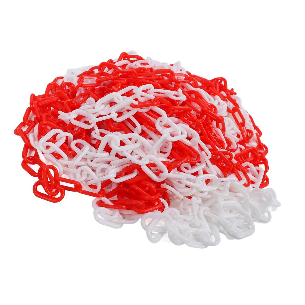 Traffic Chain Cone Pole Contol Safety Barrier PVC Plastic for Constructions Home Road Driveway