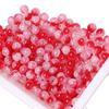 Yori 60 Piecess 10mm Dual Color Glass Loose Beads for Handmade DIY Bracelet Necklace Jewelry Making Supplies Decorative Beads