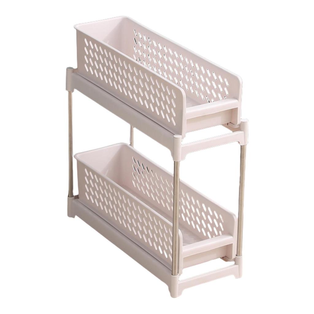 Utility Cart Sturdy Slim Storage Cart for Laundry Room Bathroom Narrow Place
