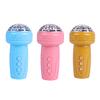 Kids Multi-functional Recording Microphone with Bead Chain Light Music Mini Voice