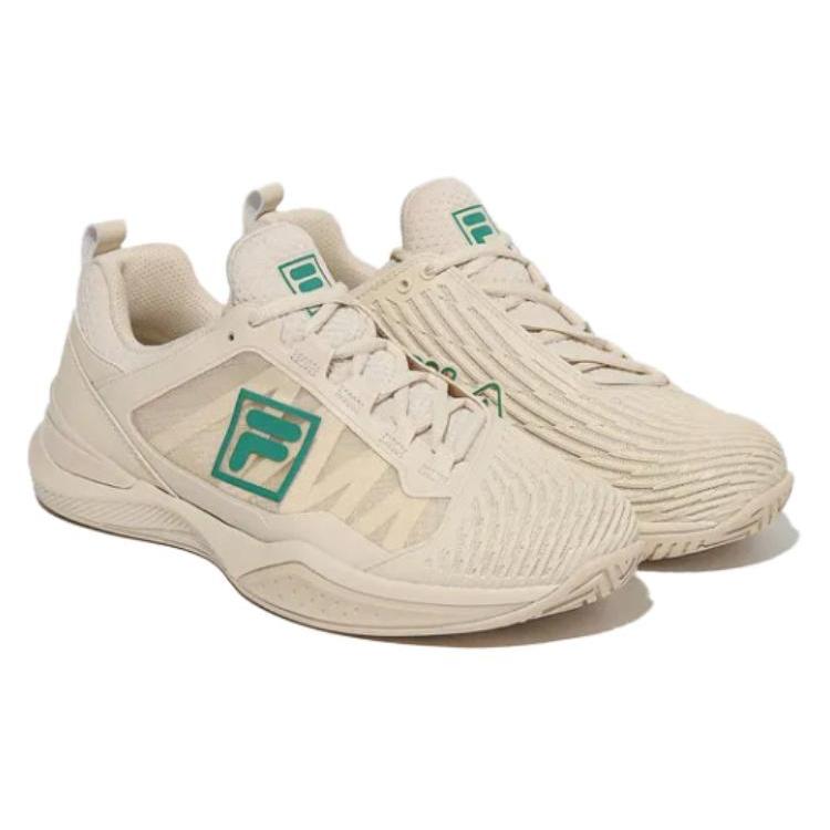 FILA Low top Tennis Shoes Unisex Beige Green 1TM01806G_908