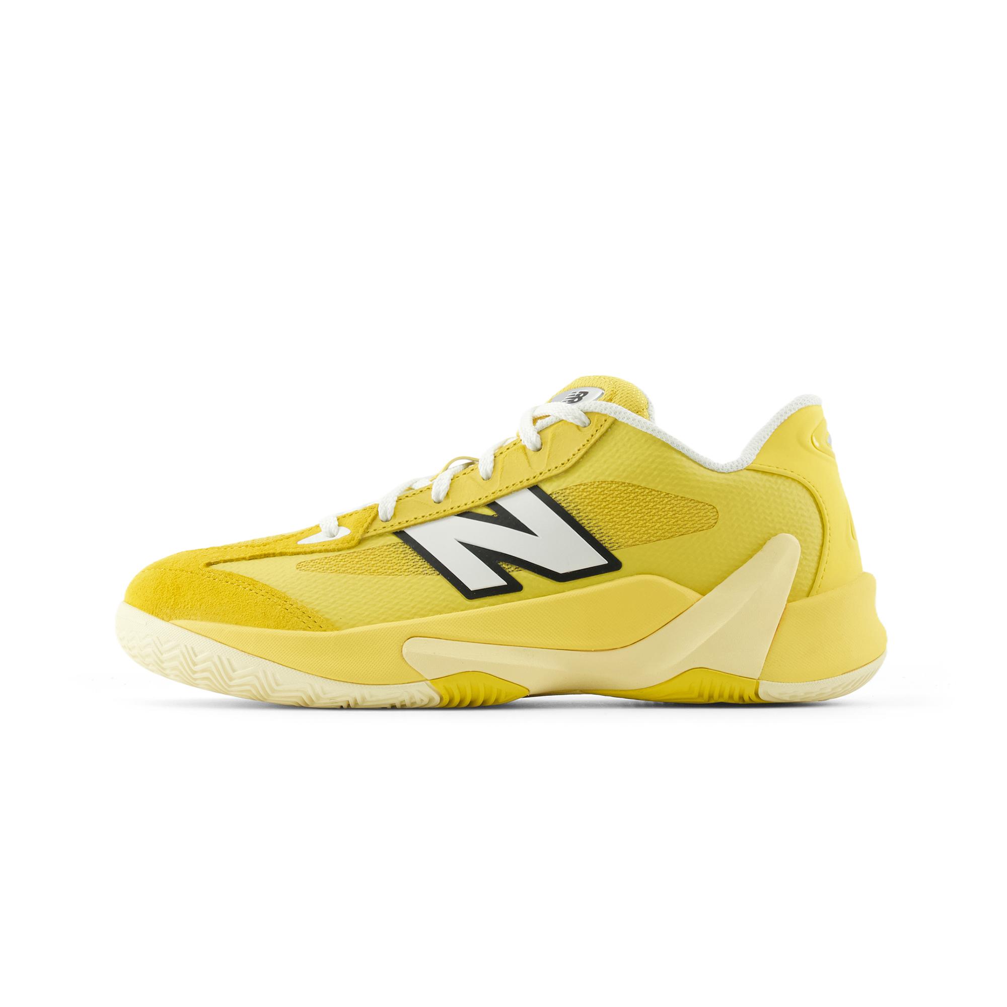 Unisex Sneaker New Balance TPU, Mesh Rutschfest Und Atmungsaktiv Unterstützung Niedrig geschnittene Basketballschuhe Herren 40 yellow