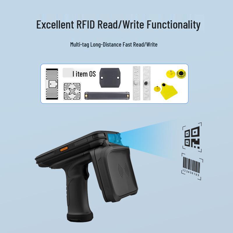 UHF RFID Long-Range Handheld Smart Terminal & Asset Management Scanner