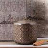 Vintage Gilt Ceramic Tea Caddy Moisture-proof Sealed Storage Box Candy Coffee Bean Canister Food Jar Container Home Decoration