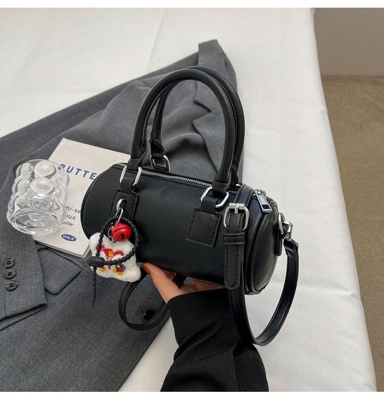 Trendy Cylinder Bag Women's 2024 New Spring Summer High-quality Niche Design Crossbody Bag