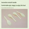 Disposable Yellow Plastic Spoons