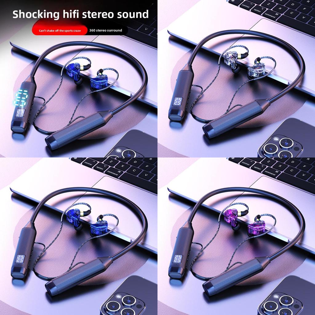 Bluetooth Earbuds Sport Wireless Noise Cancelling With Touch Control For Running And Gym Use