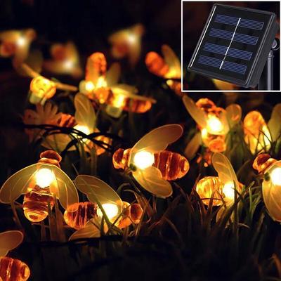 Nufeng LED Bee Solar String Lights