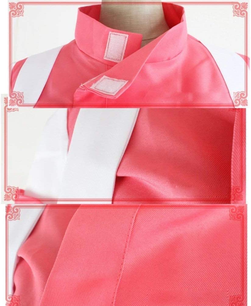 RICHAIR Anime Cosplay Chihiro Ogino Spirited School Unisex Größe Kostüm, 4-teiliges Set, Auswärts, Halloween, Weihnachten, Festival, (XL)