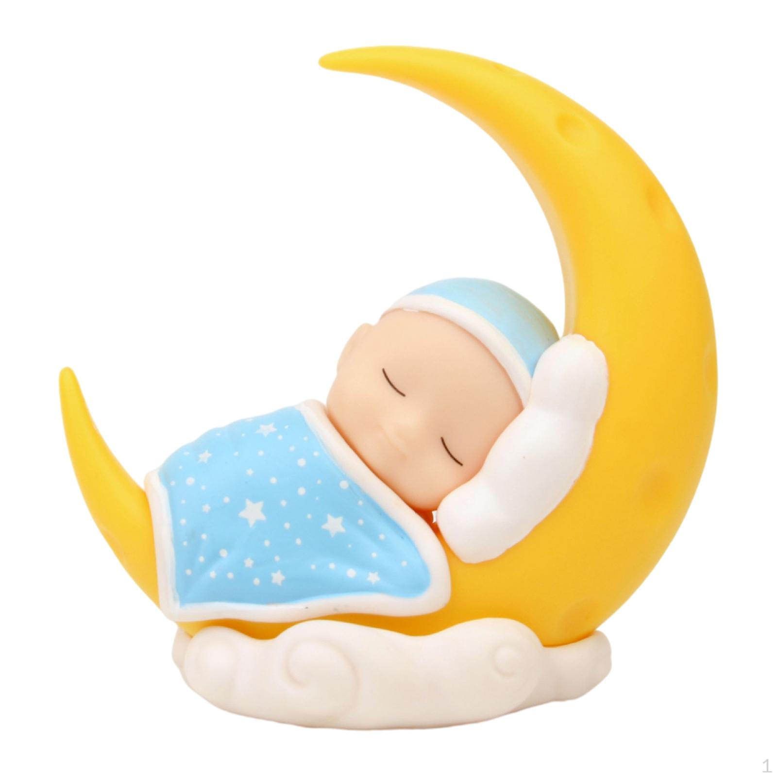 

Moon Action Figure Cartoon Figurine Boys Girls Gifts Cake Decoration Birthday Party Decor Ornaments