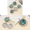 Copper Abalone Shell Pendant Necklace With Minimalist Design For Summer Jewelry Collection