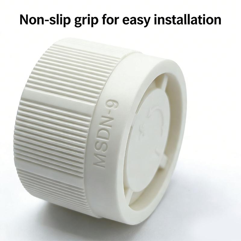 

652F Stylish White M30x1.5 Radiator Thermostat Cap Heating Thermostatic Regulating Universal Efficient Heat Adjustment CN
