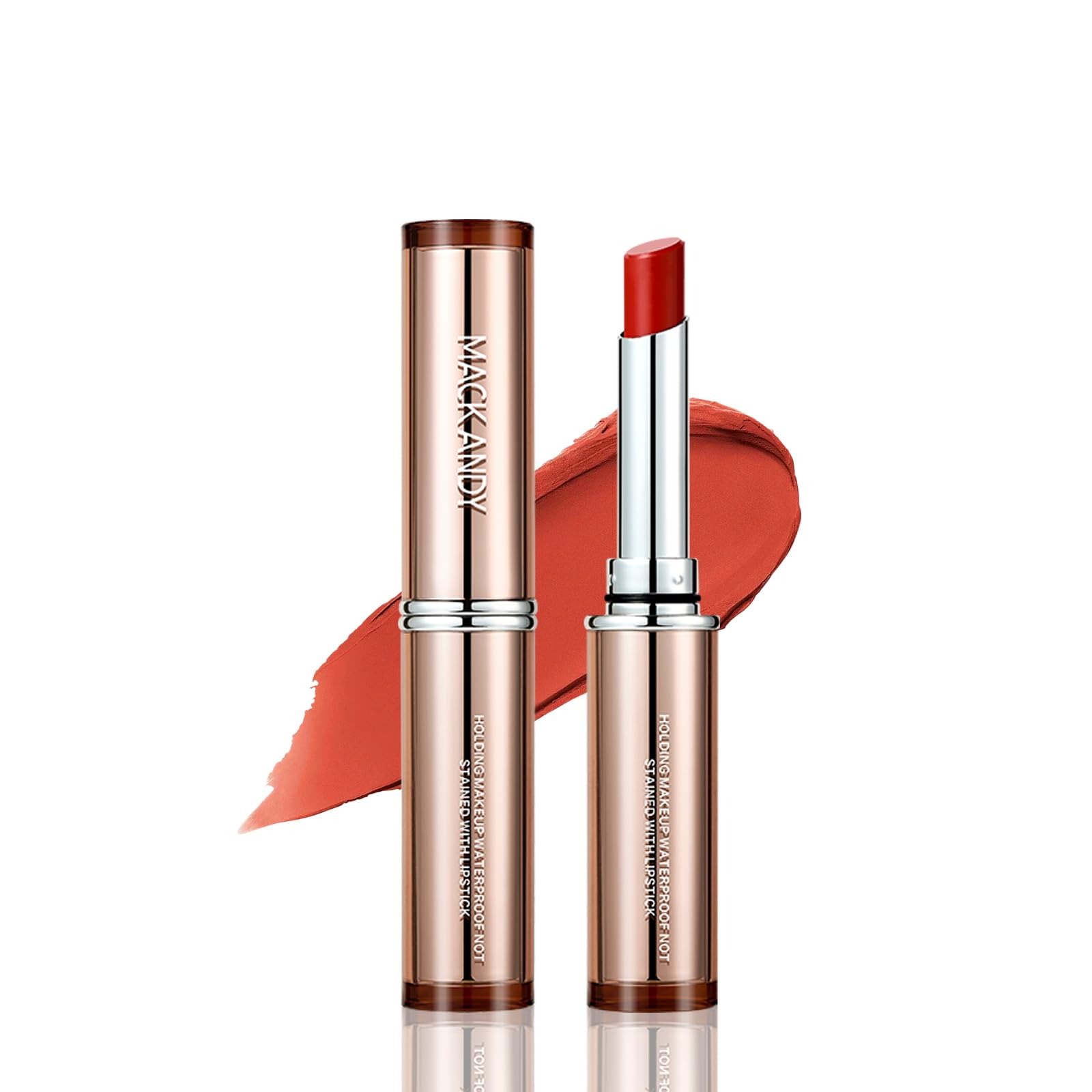 HOJO WOO Lip Cheek Matte High Color Covers Fine Smooth Nuanced Quick Makeup M02 Red & 2-in-1 Soufflé - Payoff, Long-lasting, Smudge-proof,