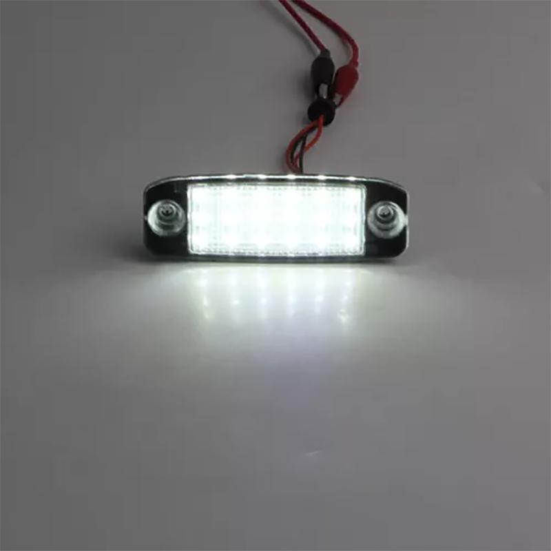 2 STK bil LED-nummerskiltlys for Hyundai-Sonata 10 2010~ For Hyundai-Kia Sportage 11-UP