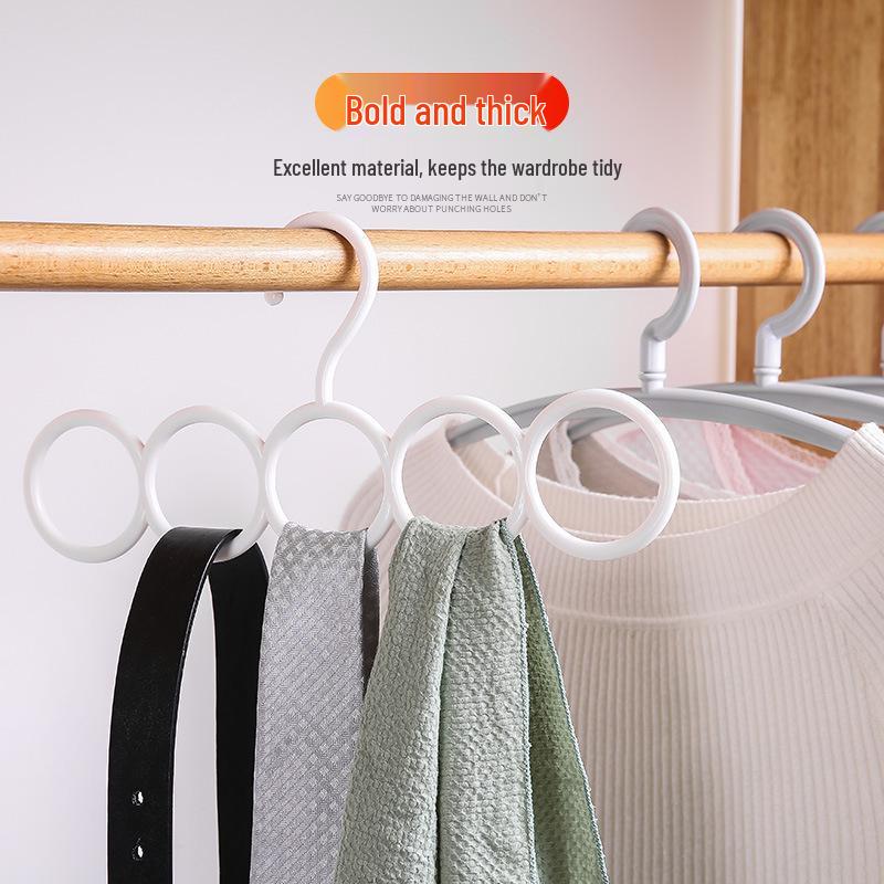Multifunctional Windmill Ring Clothes & Scarf Hanger