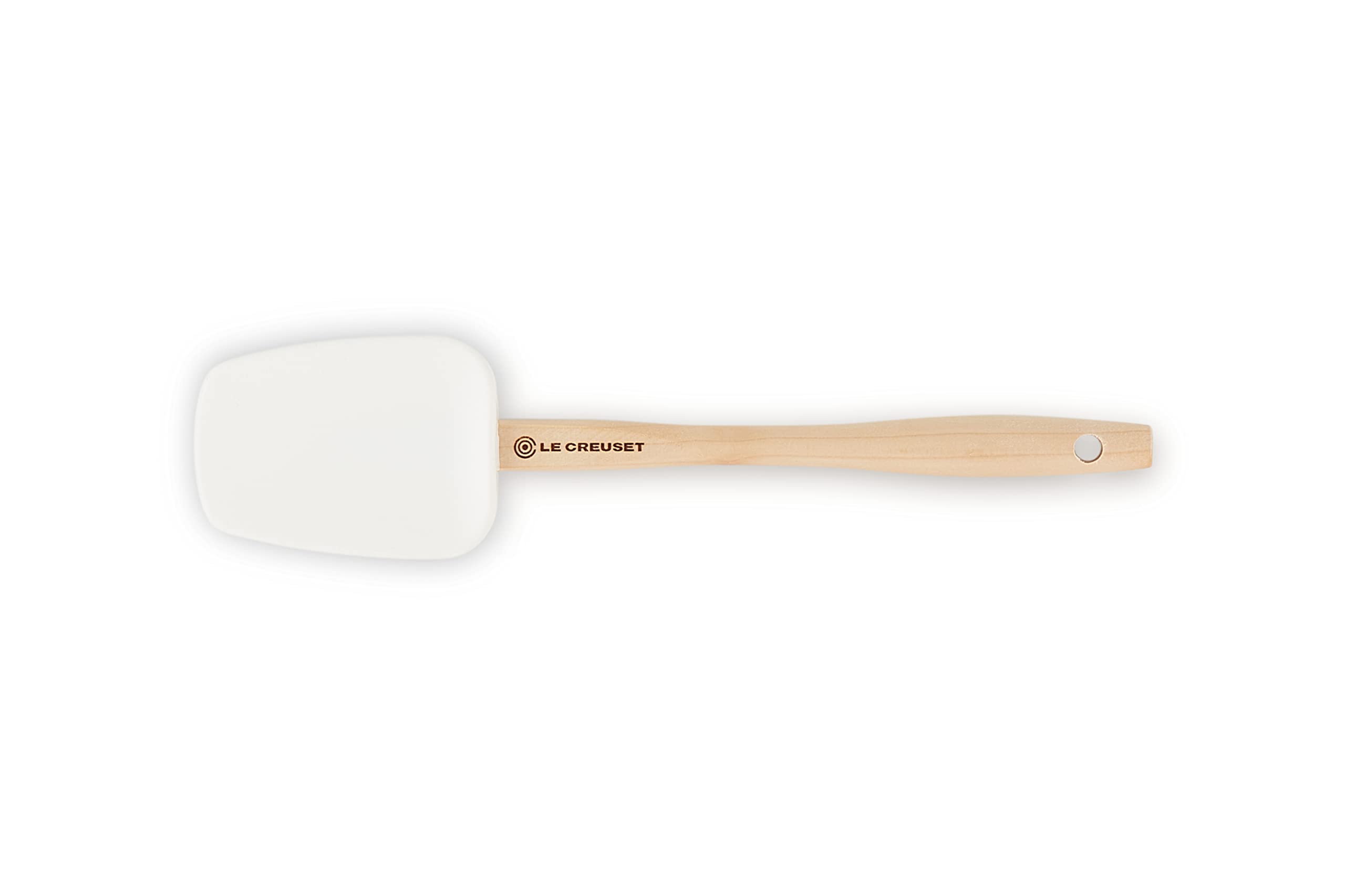Le Creuset Silicone Tool Gourmet Spatula L Size 28cm White белый