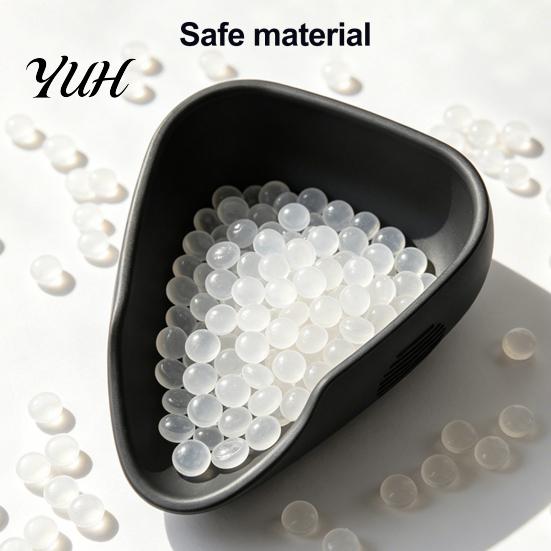 Kitchen Measuring Tool Silicone Coffee Bean Dosing Tray, Flexible Container with Bevel Easy Non Stick Pouring Design, Non-stick Anti-static for Beans