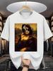 Hot Sale New And Suddenly I Felt Nothing Marla Singer As Mona Lisa Tshirt Quickdrying Cute Tops Heavyweight T Shirts For