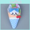 Cream Plush Ice Cone Christmas Sleep Sack Pendant Decoration For Gift Kids