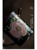Hand-Painted Kesi Peony Ceramic Teapot: New Chinese Style, Retro High-Pot for Exquisite Tea Brewing