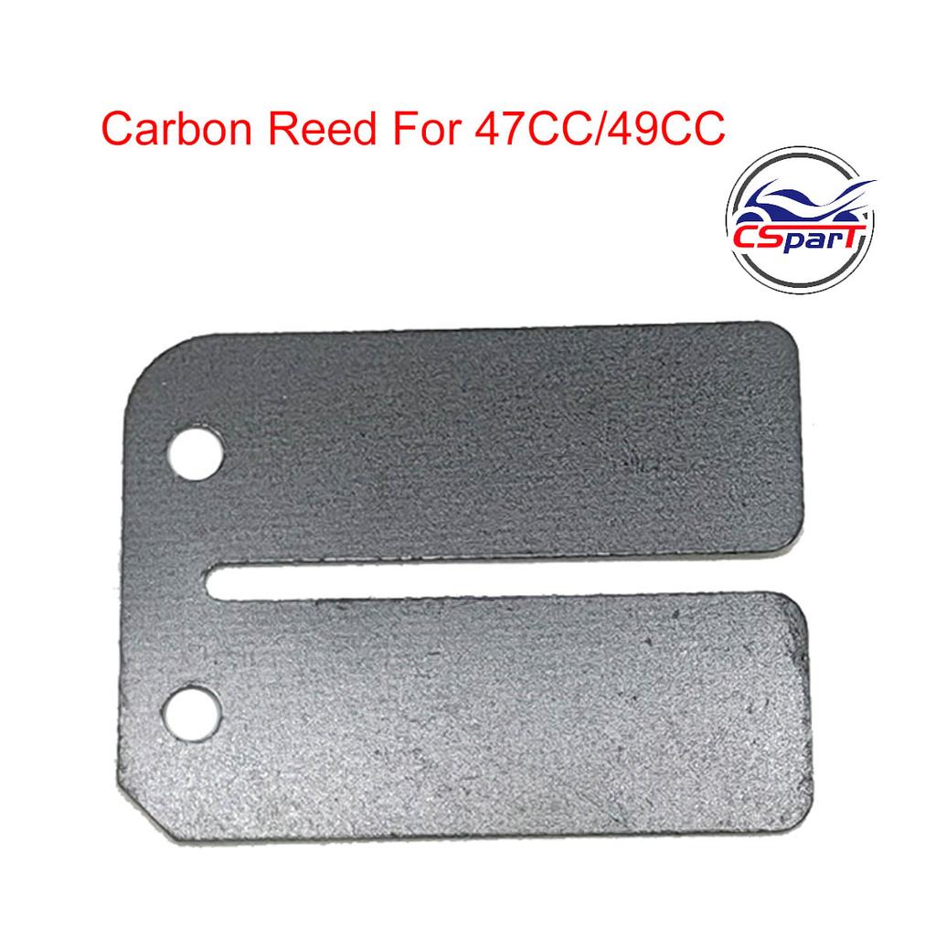 Performance Fiberglass Carbon Fiber Reed 47cc 49cc Mini Pocket Bike ATV Quad Dirt Pit Bike Parts