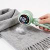 Portable Electric Lint Remover With Digital Display For Wool Sweaters And Garments