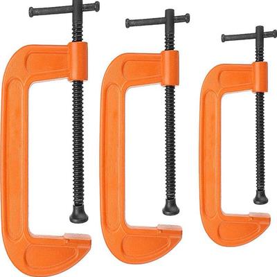 5in/3in/1in G-clamp Strong Woodworking Fixing Clamps For Furniture Wooden Strips DIY Hand Tools Fasteners