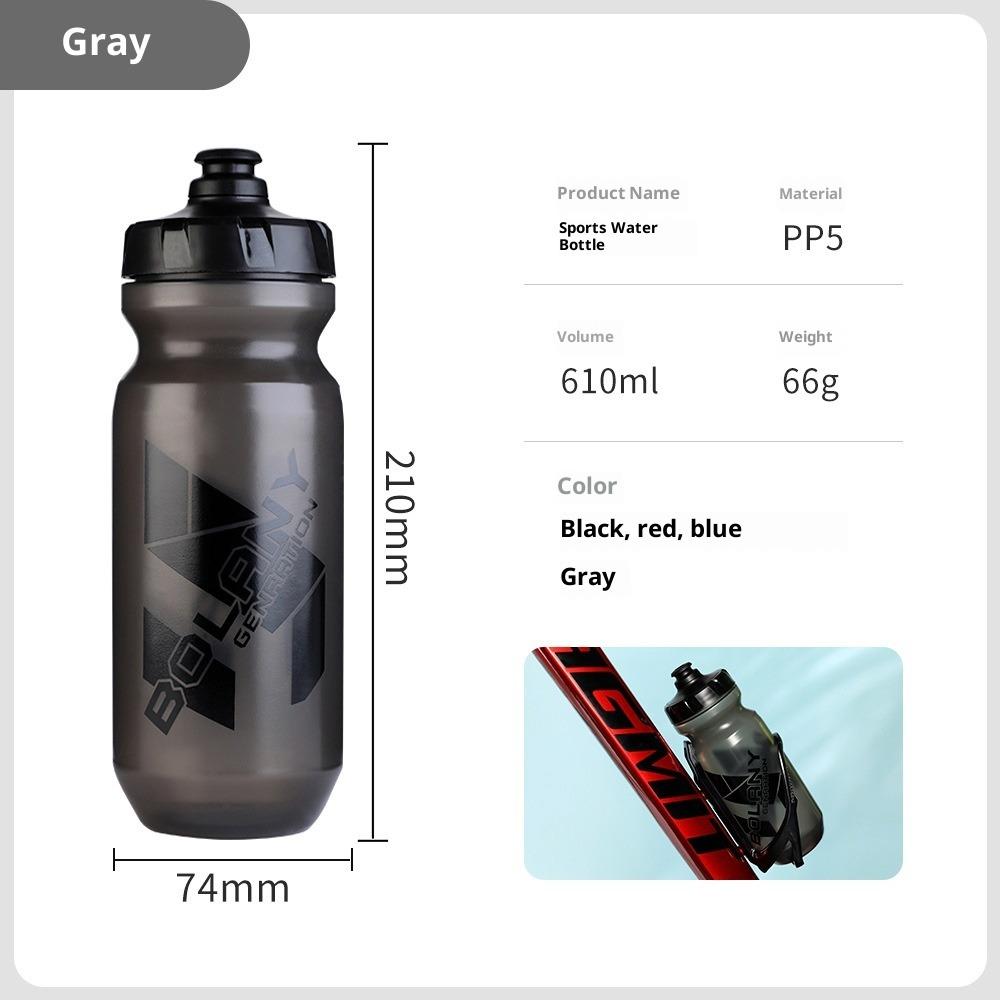 Mountain Bike Cycling Kettle, Extrusion Outdoor Sports Water Cup PP5 Portable Cycling Kettle