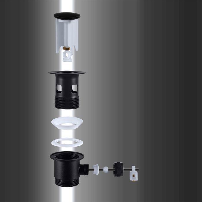 Basin Mixer Bathroom Pull-out Faucet Black Basin Sink Mixer