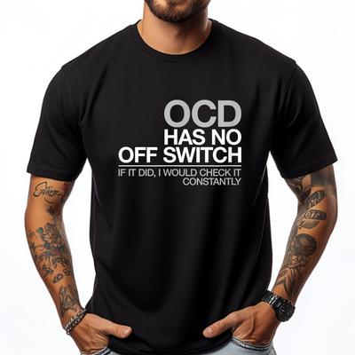 Ocd Obsessive Compulsive Disorder Tee Graphic Tee Shirt Short Sleeve Tee Graphic