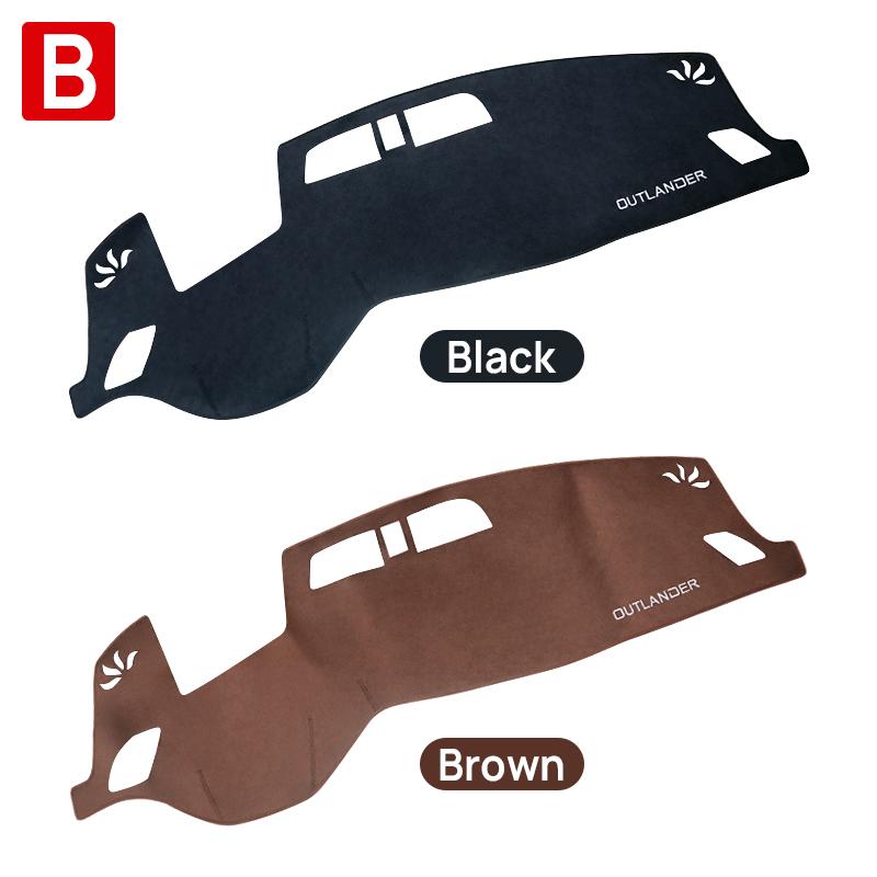 For Mitsubishi Outlander PHEV 2022 2023 Car Dashboard Cover Mat Auto Dash Board Sun Shade Pad Carpets Protector