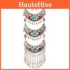 Ethnic Style Multi Layer Design Simulation Gemstone Decoration Women Necklace For Trendy Fashion Enthusiasts