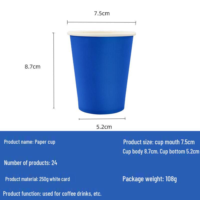 Dark Blue Party Decoration Set: Thick Disposable Plates, Cups, Napkins & Tablecloth